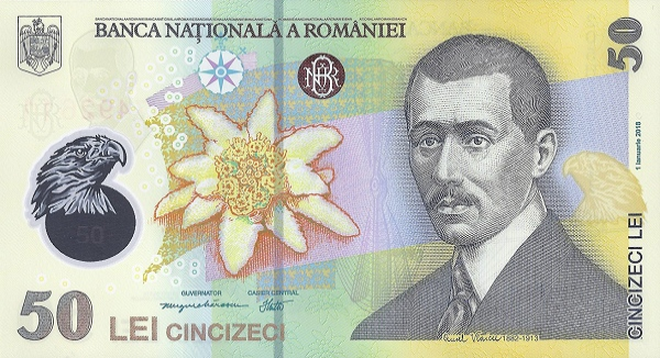 PN120j Romania - 50 Lei (2018 (2020))